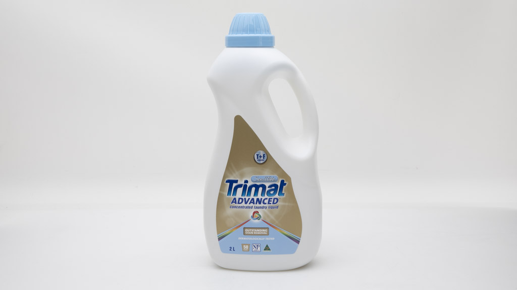 Aldi Trimat Advanced Concentrate Laundry Liquid Sensitive Front Review