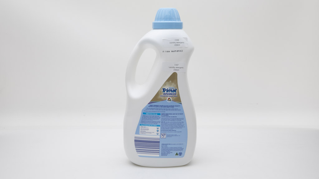 Aldi Trimat Advanced Concentrate Laundry Liquid Sensitive Front Review