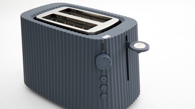Alessi Plisse Electric Toaster MDL08 B/AU