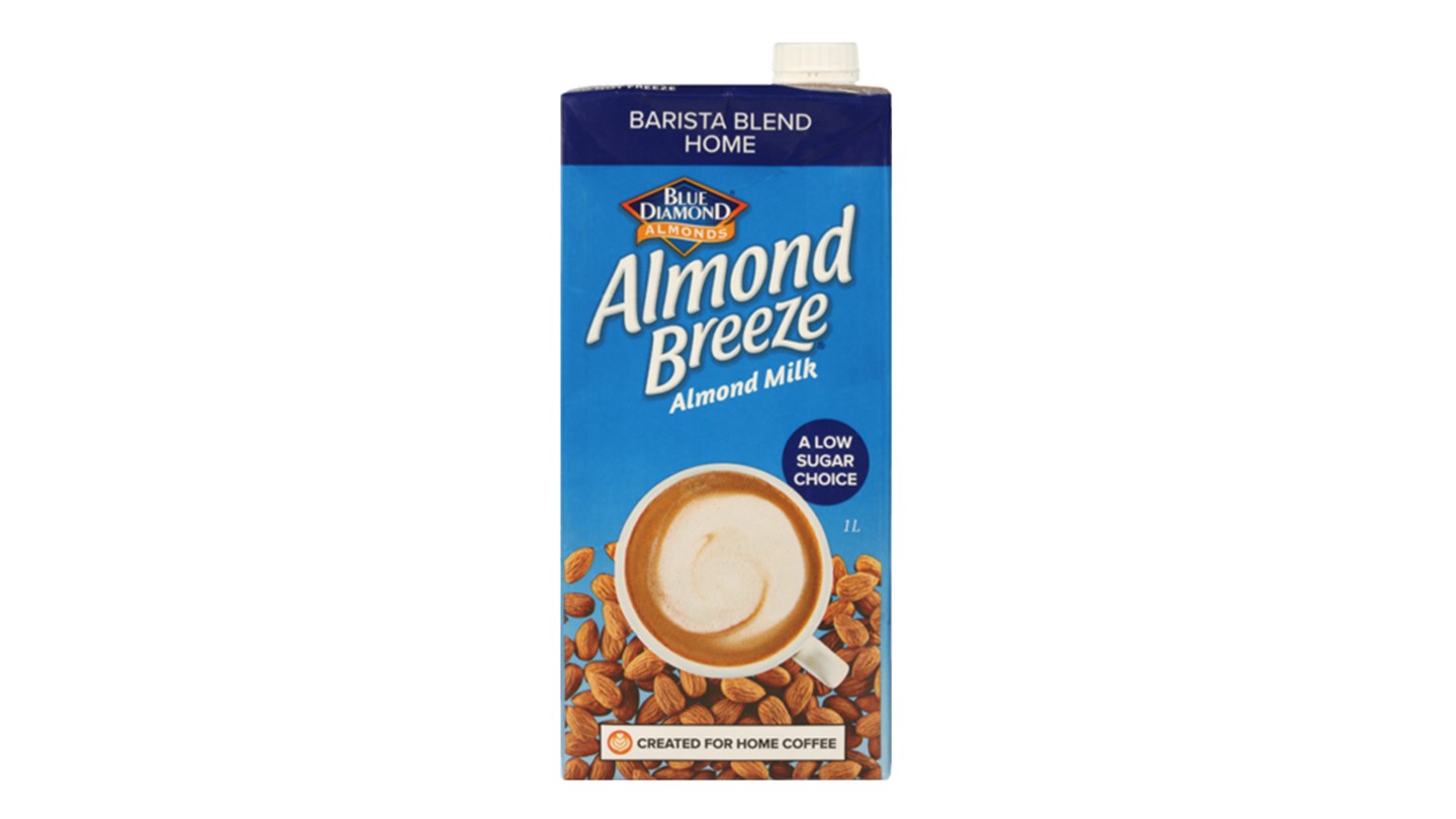 Almond Breeze Almond Milk Source Of Protein Unsweetened Review Almond