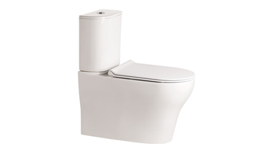 American Standard Cygnet Round Hygiene Rimless Close Coupled Back To Wall Back Inlet Toilet Suite White