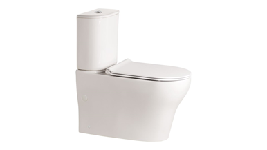 American Standard Cygnet Round Hygiene Rimless Close Coupled Back To Wall Bottom Inlet Toilet Suite White