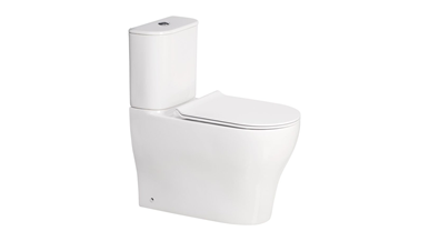 American Standard Cygnet Round Overheight Hygiene Rimless Close Coupled Back To Wall Back Inlet Toilet Suite White