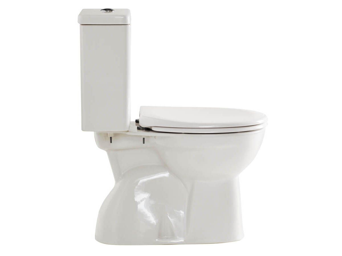 American Standard Heron Round Close Coupled Toilet Suite (S Trap) with