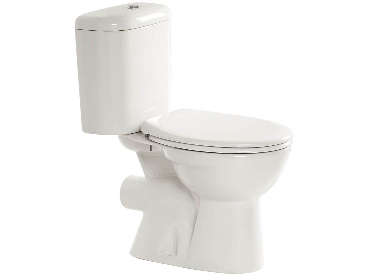 American Standard Studio Round Close Coupled Toilet Suite (P Trap) with