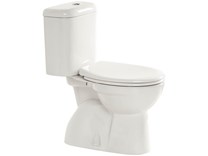 Posh Solus Square Close Coupled Back to Wall Back Inlet Toilet Suite S ...