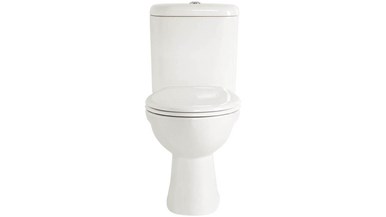 American Standard Studio Round Close Coupled Toilet Suite (S Trap) with Standard Seat White