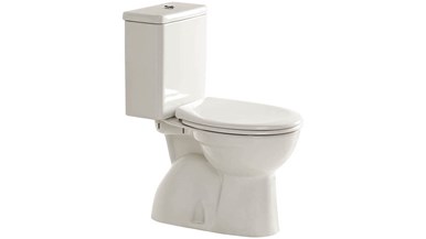 American Standard Studio Square Close Coupled Toilet Suite (S Trap) with Soft Close Quick Release White (4 Star)