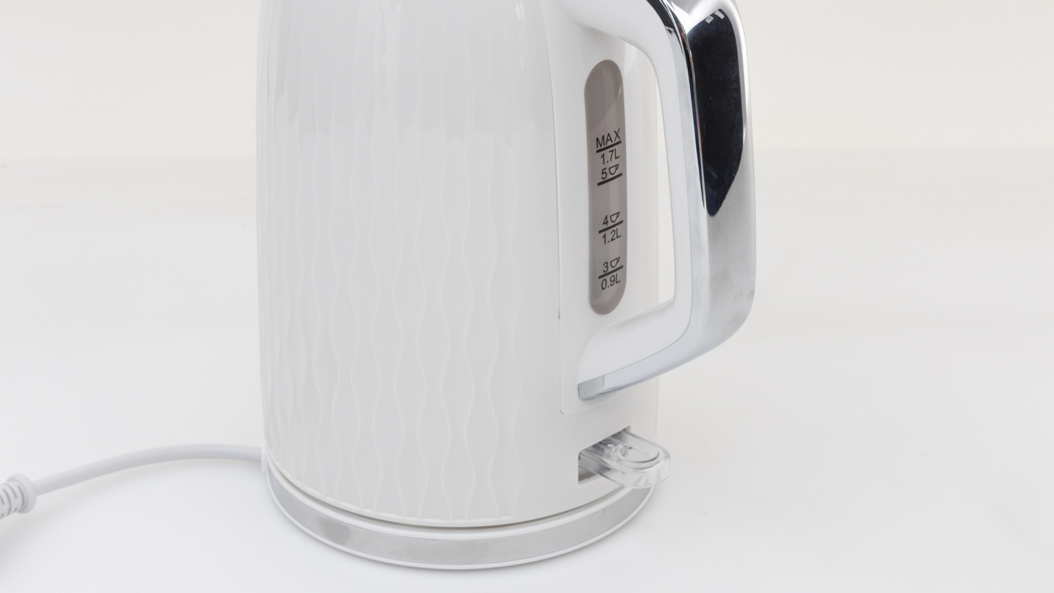 Anko 1.7L Kettle White and Silver Look KE01312-SA Review | Kettle | CHOICE