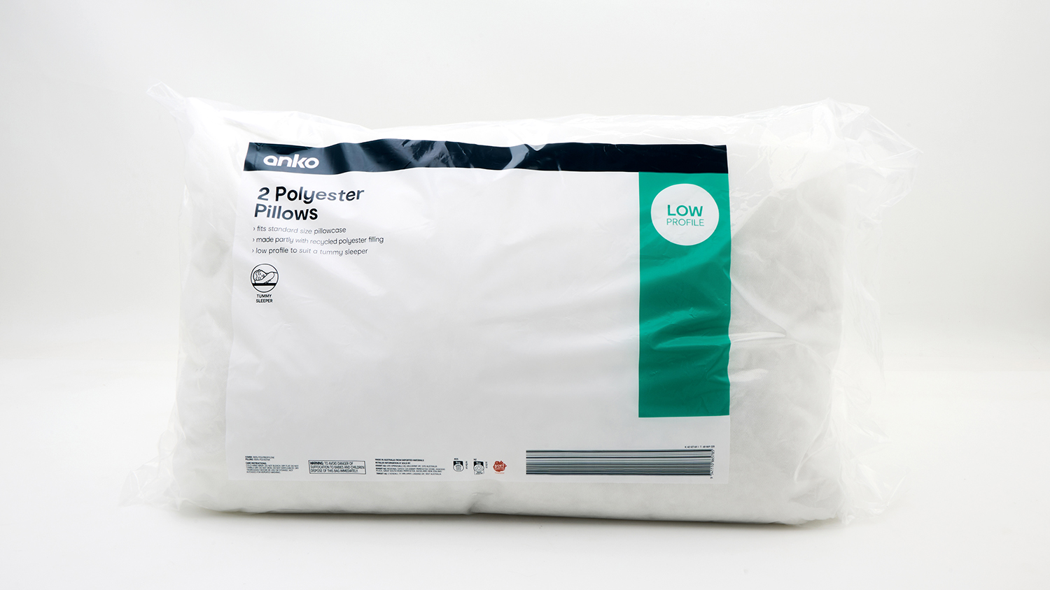 Anko 2 Polyester Pillows