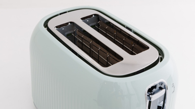 Anko 2 Slice Retro Toaster LD-T7005