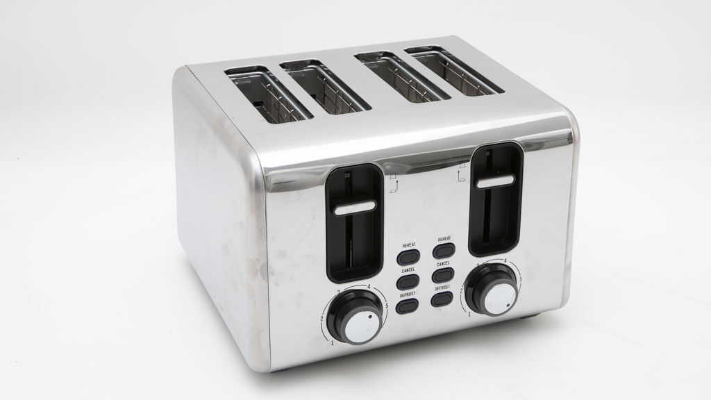 Anko 4 Slice Stainless Steel Toaster LD-T7009