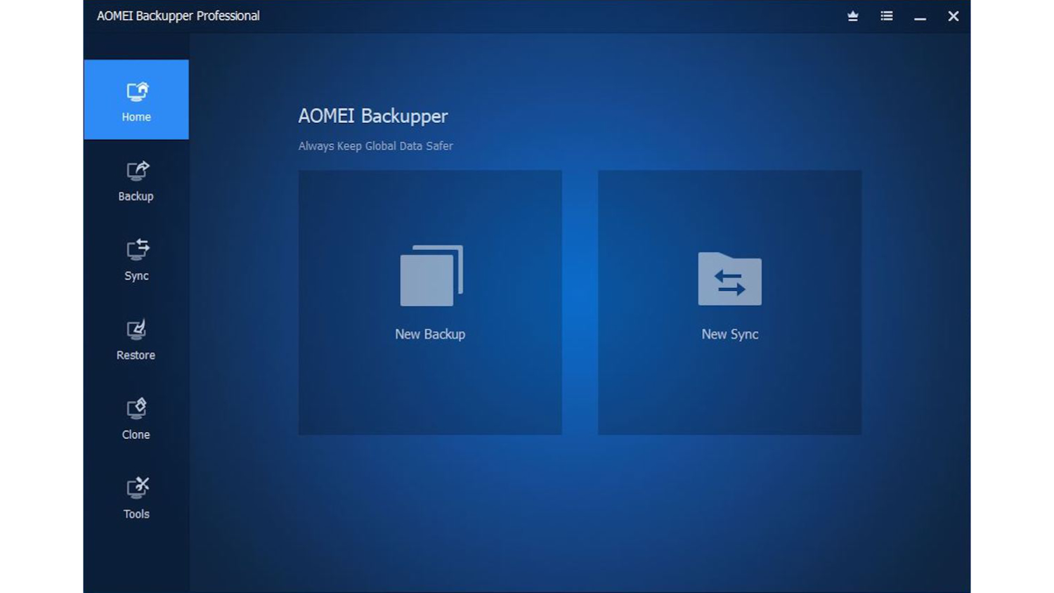 for windows download AOMEI Backupper Professional 7.3.3