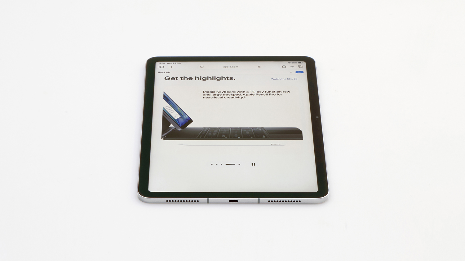 Apple iPad Air 11-inch (M4) Wi-Fi + Cellular (A3460) with Magic Keyboard (Model: A3339)