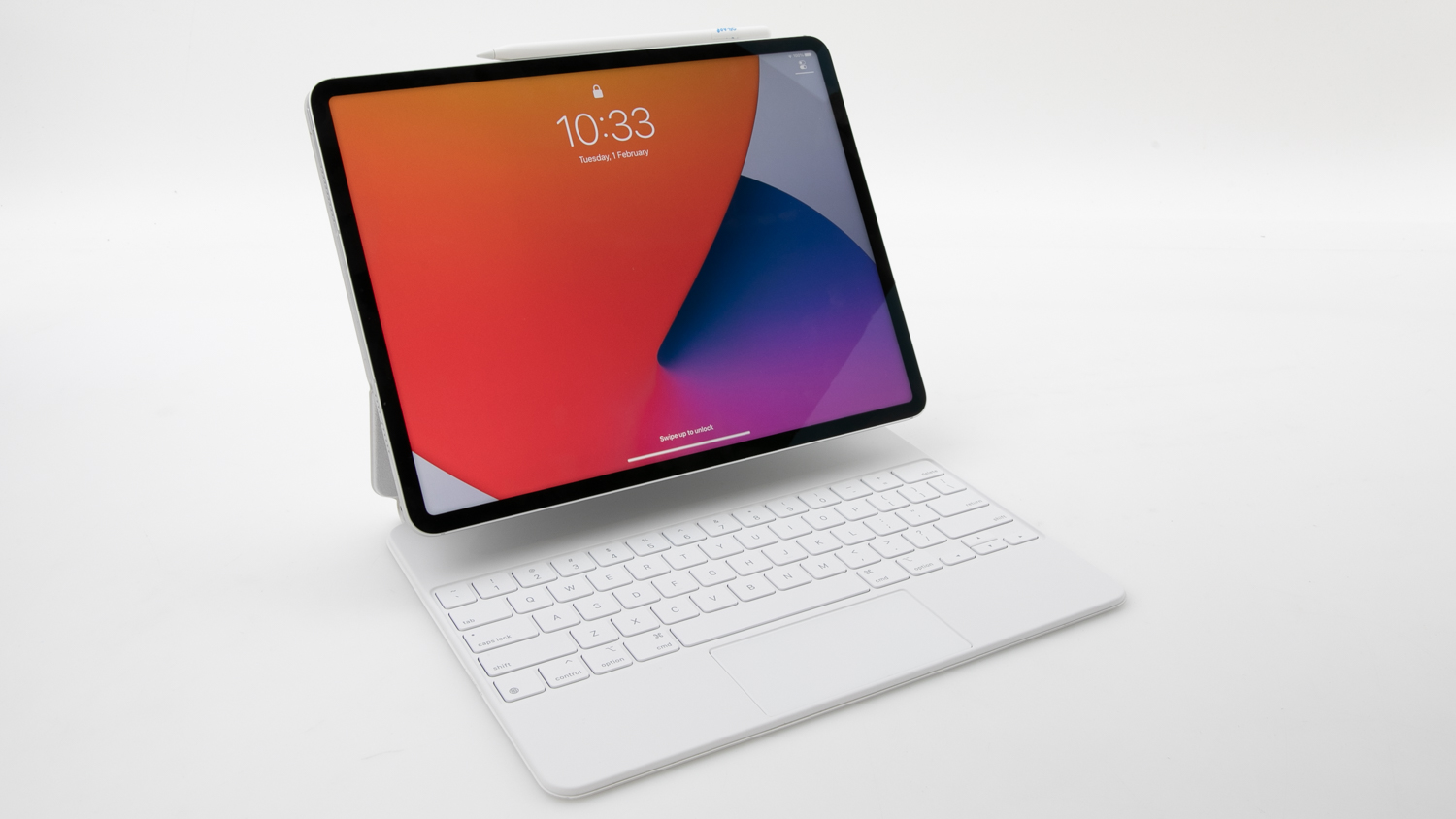 Apple iPad Pro 12.9-inch (5th Generation) Wi-Fi + Cellular (A2461) with Magic Keyboard and Pencil (2nd gen) carousel image