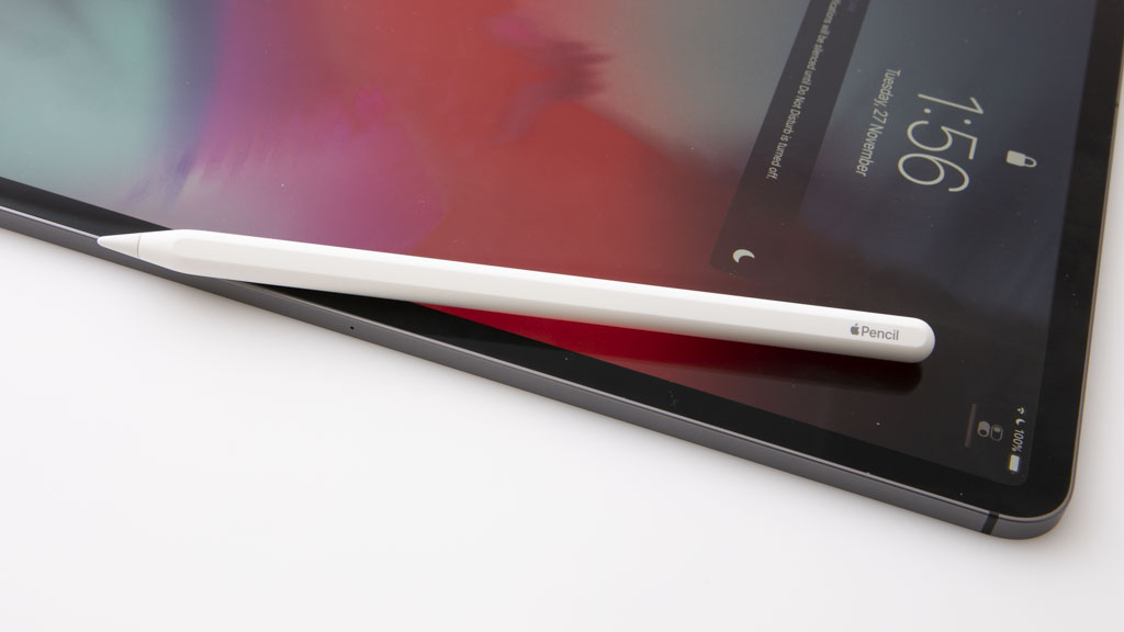 Apple iPad Pro (late 2018) with folio and pencil