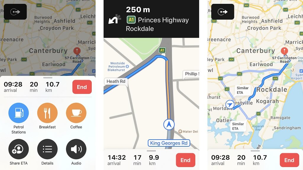 Apple Maps iOS 13 Review Car GPS and app CHOICE
