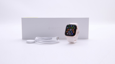 Apple Watch Series 11 GPS + Cellular, 42mm Rose Gold Aluminium Case with Light Blush Sport Band - S/M