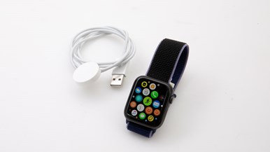 Apple Watch Series 5 with sports loop