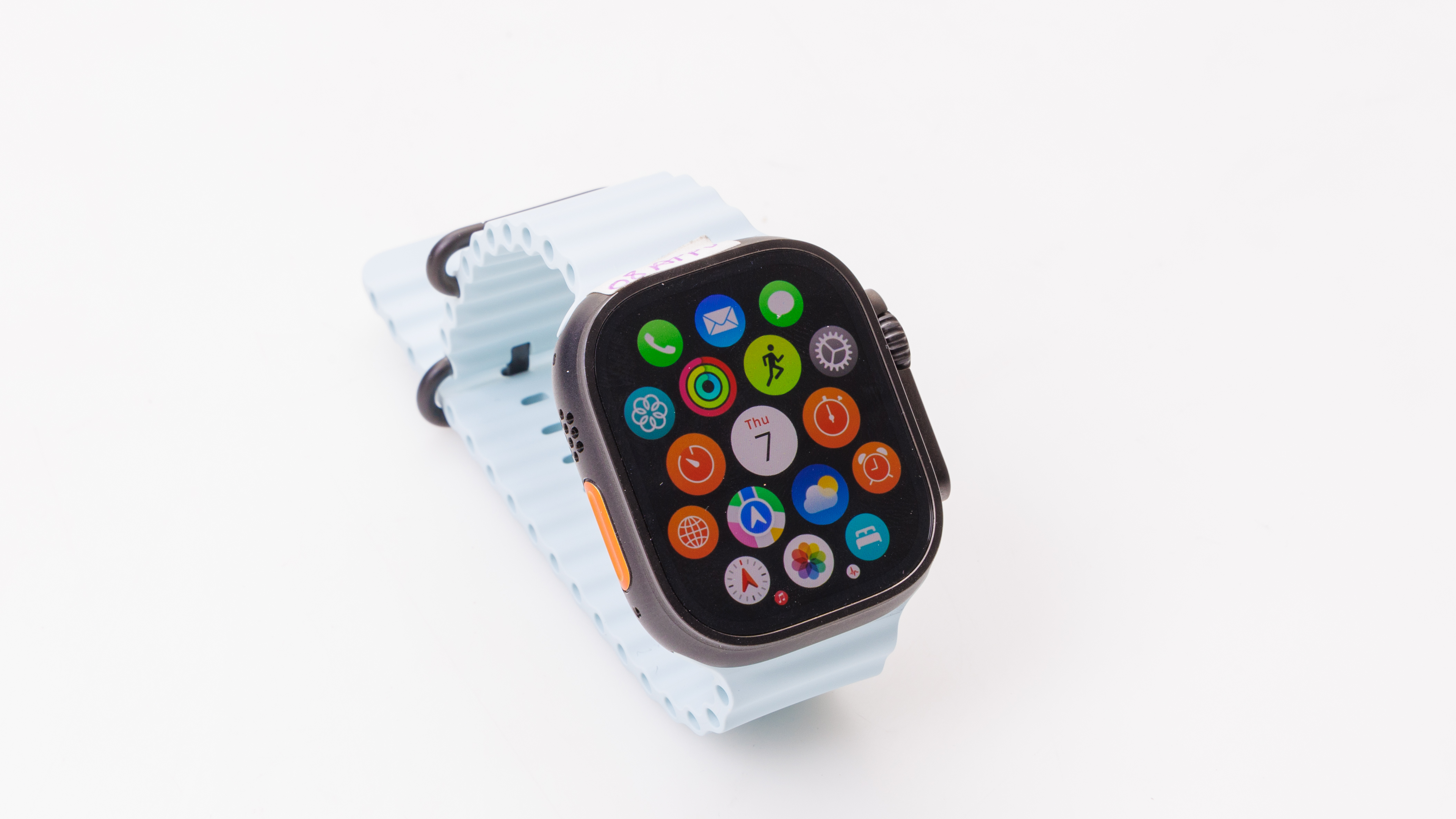 Apple Watch Ultra 2 GPS + Cellular, 49mm Black Titanium Case with Black Titanium Ocean Band