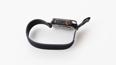 Apple Watch Ultra 2 GPS + Cellular, 49mm Black Titanium Case with Black Trail Loop - S/M