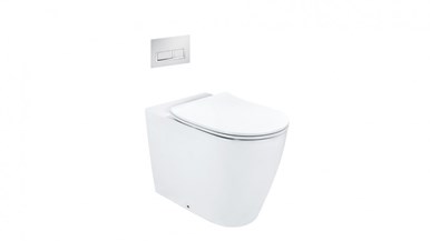 Arcisan Synergii Wall Faced Pan with In Wall Cistern and Xoni White Flush Panel