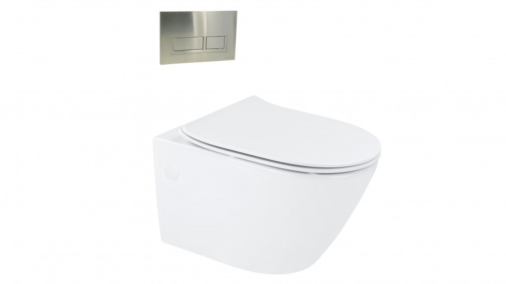 Arcisan Synergii Wall Hung Pan with In Wall Cistern and Xoni Satin ...