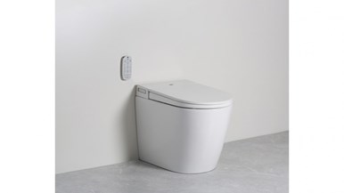 Argent Evo Wall Faced Smart Toilet System with Inwall Cistern & Flush Plate