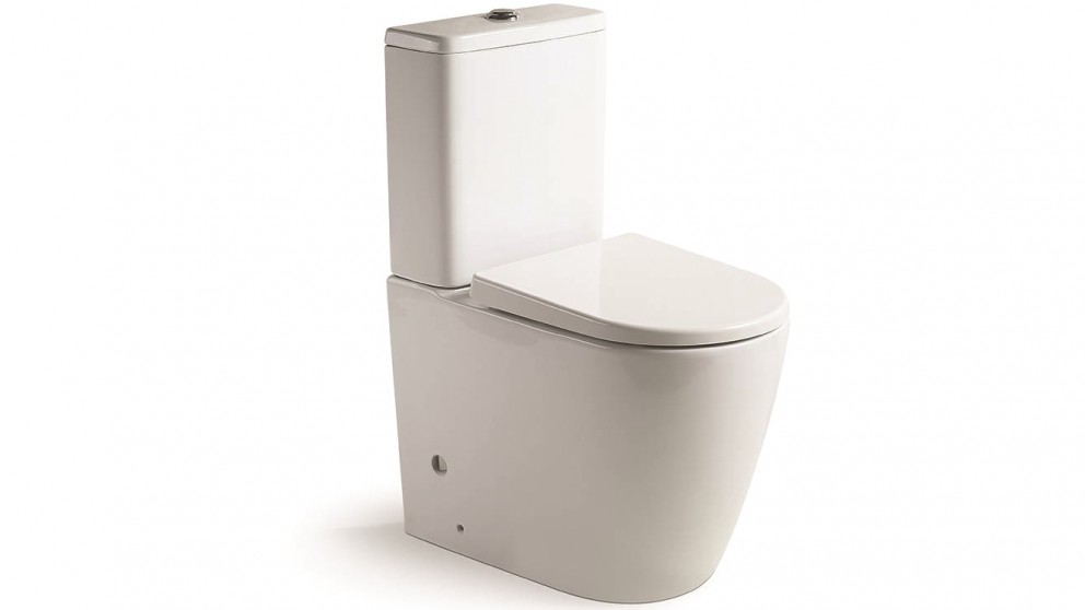 Argent Grace Hygienic Flush Back-to-Wall Toilet Suite carousel image