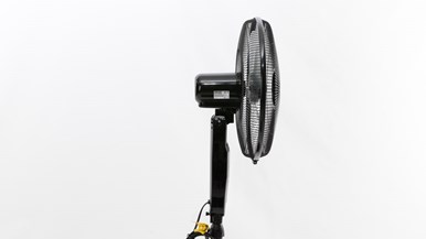 Arlec 40cm Black Pedestal Fan with Remote Control APF407BR