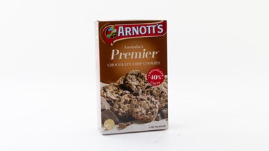 Arnott's Australia's Premier Chocolate Chip Cookies 40% Chocolate Chip