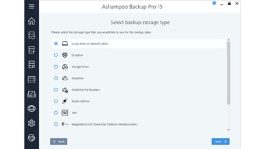 Ashampoo Backup Pro 15