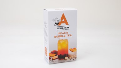 Avalanche Peach Bubble Tea