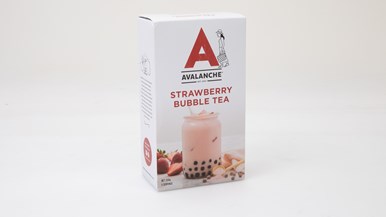 Avalanche Strawberry Bubble Tea