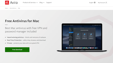 Avira Free Antivirus For Mac