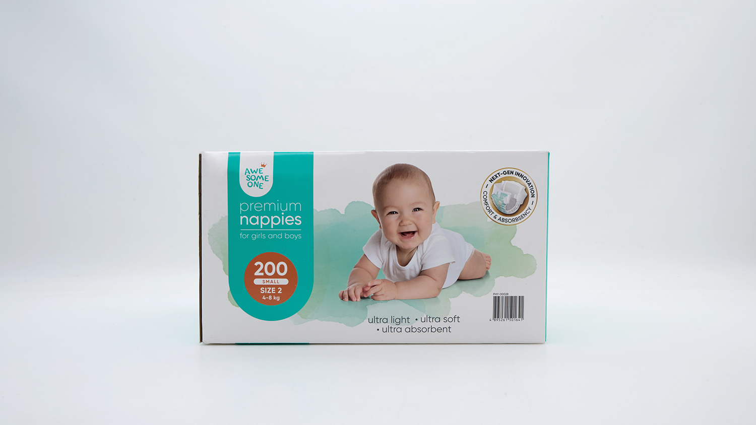 Awesome One Premium nappies size 2