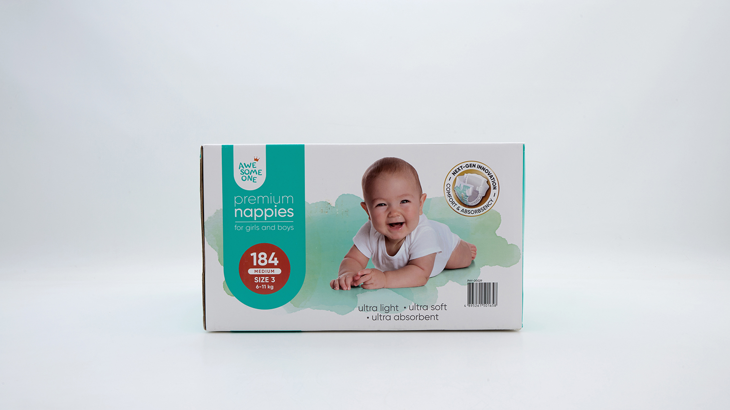 Awesome One Premium nappies size 3