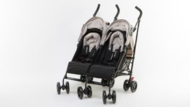 babylove double pram