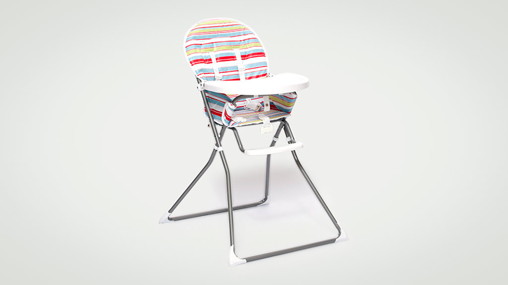 Baby Solutions Moda Flat Fold high chair carousel image