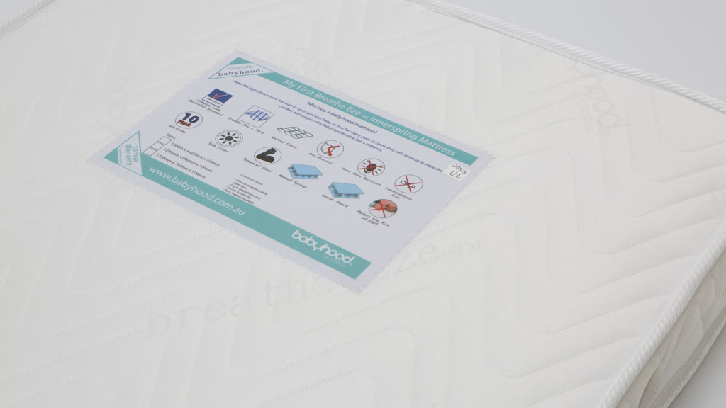 Babyhood My First Breathe Eze Innerspring Mattress