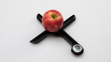 Baccarat Folding Electronic Scales 5KG/1G Black