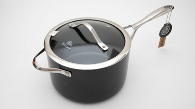 Baccarat ID3 Hard Anodised Saucepan with Lid 20 x 12cm