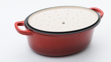 Baccarat Le Connoisseur Cast Iron Oval French Oven 27cm