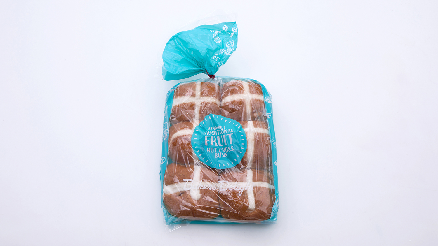 Bakers Delight  Handmade Traditional Fruit Hot Cross Buns