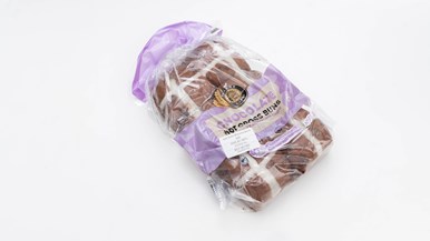 Bakers Life Chocolate Hot Cross Buns