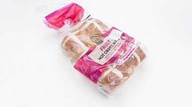 Bakers Life Fruit Hot Cross Buns