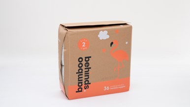 Bamboo Behinds Biodegradable Bamboo Nappies Size 2