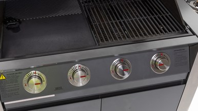 Beefeater 1600 Series Four Burner BBQ with Trolley BMG1641DA