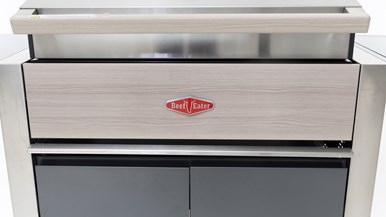 Beefeater BDB1540GA 1500 Series 4 Burner on Cart with Side Burner