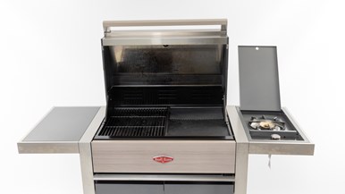 Beefeater BDB1540GA 1500 Series 4 Burner on Cart with Side Burner